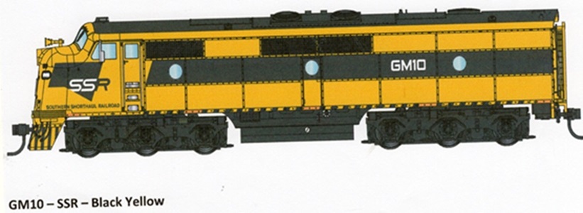 TRAINORAMA HO GM 10 SSR